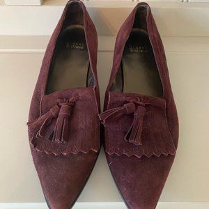 Stuart Weitzman suede flats